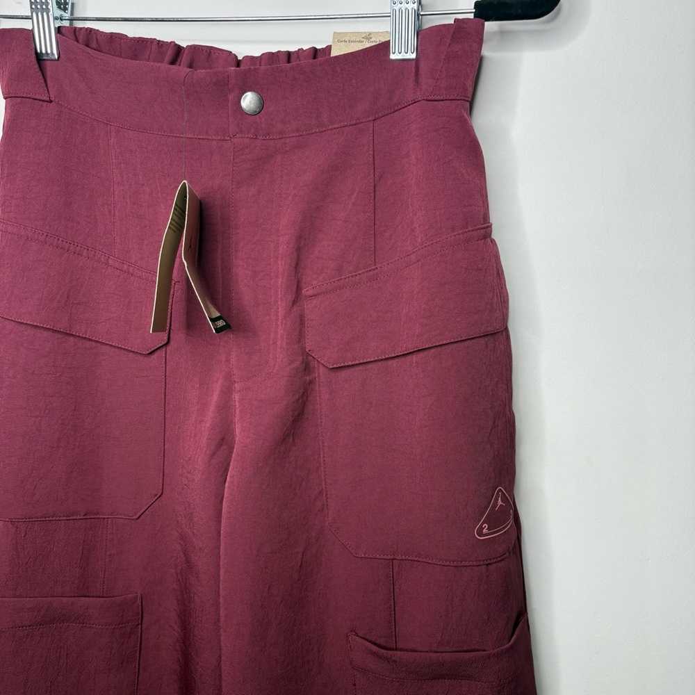 Jordan 23 Nike Air Utility Engineered Cargo Pants Cherry Red - Picture 5 of 8